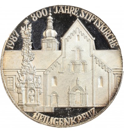 Revers : l'Eglise Sainte Croix.