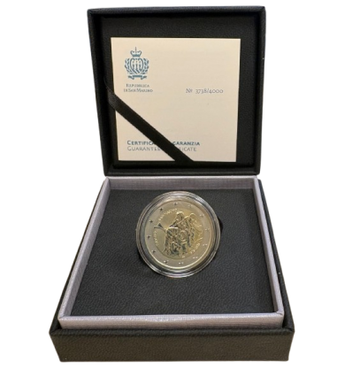 2 Euros commémorative Saint Marin 2026 B.E. - Le Titien