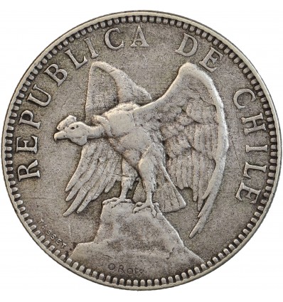 1 Peso - Chili Argent