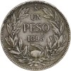 1 Peso - Chili Argent