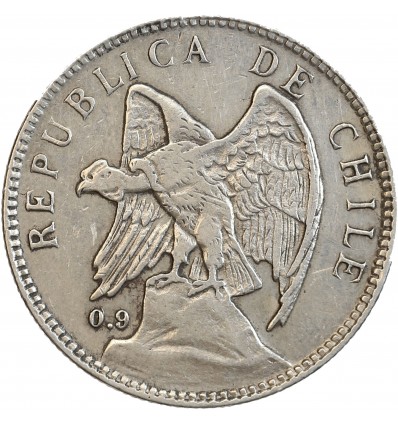 1 Peso - Chili Argent