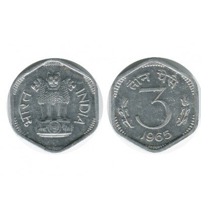 3 Paise Indes - Inde