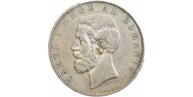 5 Lei Carol Ier - Roumanie Argent