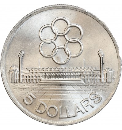 5 Dollars 7ème Jeux d'Asie - Singapour Argent