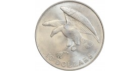 10 Dollars - Singapour Argent