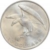 10 Dollars - Singapour Argent