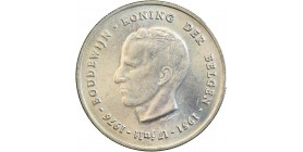 Avers : tête du roi Baudoin Ier à gauche