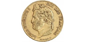 Avers : tête laurée de Louis-Philippe Ier à gauche