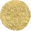 Revers : croix quadrilobée, feuillue et fleurdelisée, incurvée en coeur