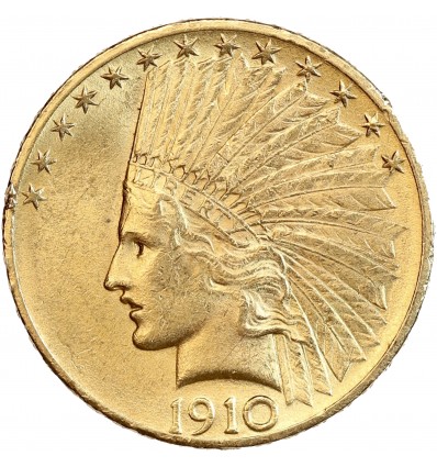 Avers : tête d'un chef indien tournée vers la gauche entourée de treize étoiles en haut et avec le millésime en dessous