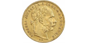 Avers : tête laurée de François Joseph à droite