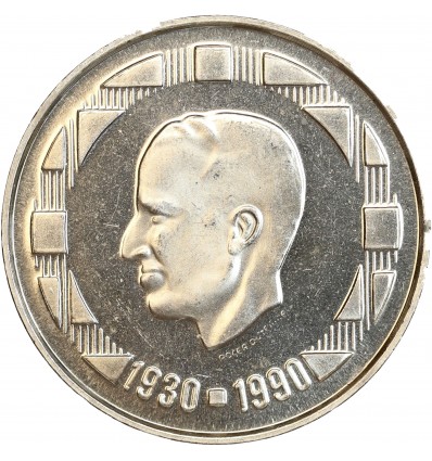 500 Francs Baudouin Ier - Belgique Argent