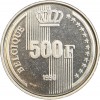 500 Francs Baudouin Ier - Belgique Argent