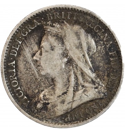 3 Pence Victoria - Grande Bretagne Argent