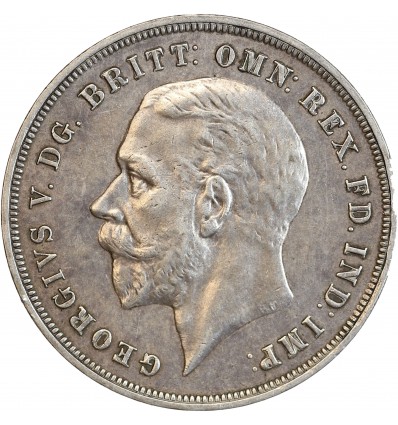 1 Couronne Georges V - Grande Bretagne Argent