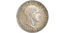 10 Lires Victor Emmanuel III - Italie Argent