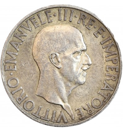10 Lires Victor Emmanuel III - Italie Argent