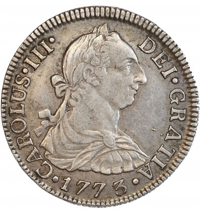 2 Reales Charles III - Mexique Argent