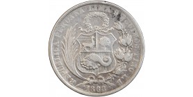 1 Sol Liberté Assise - Pérou Argent