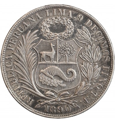 1 Sol Liberté Assise - Pérou Argent