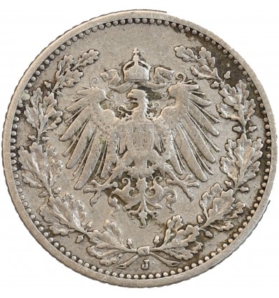 1/2 Mark - Allemagne Argent