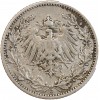 1/2 Mark - Allemagne Argent