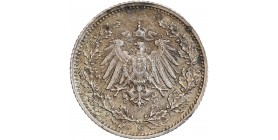 1/2 Mark - Allemagne Argent