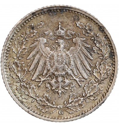 1/2 Mark - Allemagne Argent