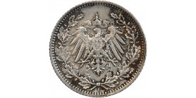 1/2 Mark - Allemagne Argent
