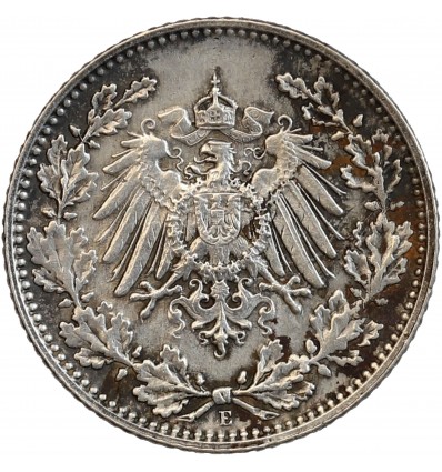 1/2 Mark - Allemagne Argent