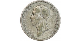 Avers : portrait de Guillaume II à gauche