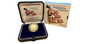 2 Euros Italie 2022 B.E. - 35 Ans du Programme Erasmus