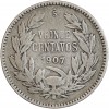 Revers : valeur faciale et date dans une couronne de lauriers.