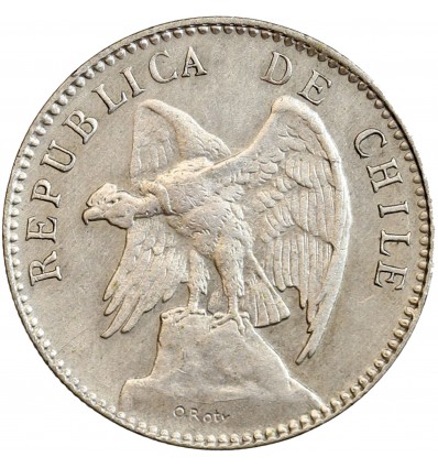 Avers : Condor des Andes sur un rocher.