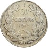 50 Centavos - Chili Argent
