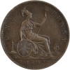 Revers : Britannia assise à gauche