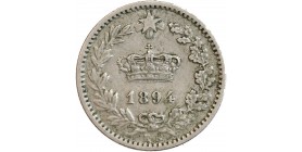 Avers : couronne royale entourée d'une couronne végétale et surpontée d'une étoile à 5 branches.