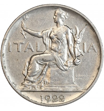 Avers : allégorie de l'Italie assise.