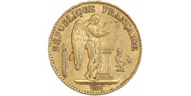 Avers : Génie de la République debout à droite face à une table de Loi
