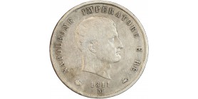 Avers : tête nue à droite de Napoléon Ier