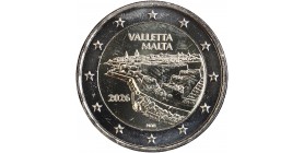 2 Euros Malte 2026. - Ville de La Valette