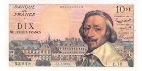 Avers : le cardinal de Richelieu avec le Palais Royal en fond