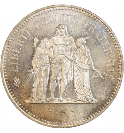 50 Francs Hercule en Argent