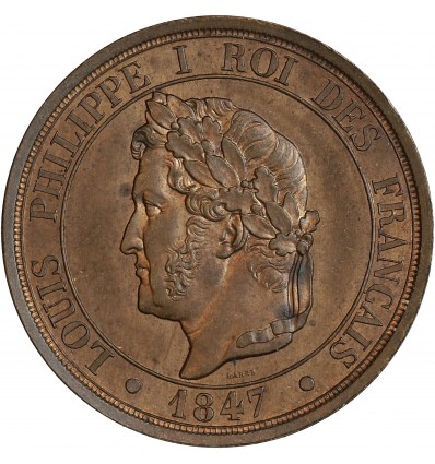 Essai de 10 Centimes à la Charte - Louis-Philippe Ier