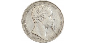 Avers : tête nue de Victor Emmanuel II à droite