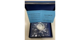 100 Francs Emile Zola - Piéfort en Argent