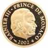 Avers : portrait à droite du prince Rainier III de Monaco