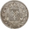 Revers : écu de France couronné entre deux branches d'olivier