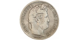 Avers : tête nue de Louis Philippe Ier à droite