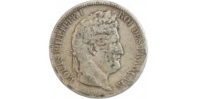 Avers : tête laurée de Louis Philippe Ier à droite